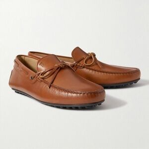 🔥🔥🔥 Tod's - City Gommino Leather Driving Shoes - Brown size 7/ 9 US